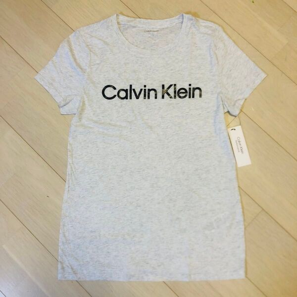 新品 Calvin Klein レディース ロゴTシャツ カルバンクライン M