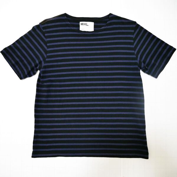 MHL. MARGARET HOWELL Tシャツ 半袖 ボーダーTシャツ エムエイチエル マーガレットハウエル メンズ