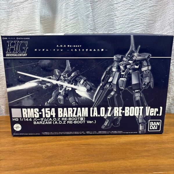 hg バーザム ガンダム ガンプラ A.O.Z Re-boot.ver