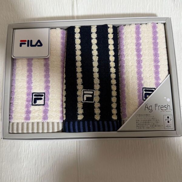 FILA タオル 3枚セット 抗菌防臭 新品