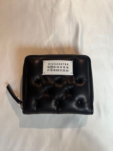 Maison Margiela メゾンマルジェラ グラムスラム 二つ折り財布 ブラック