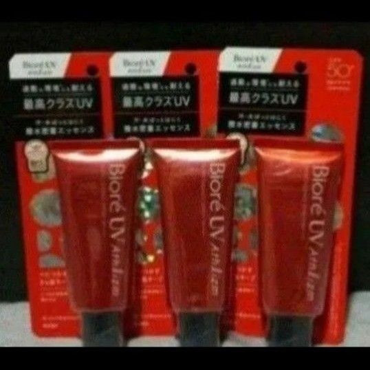 ビオレ アスリズムuvプロテクトエッセンス 日焼け止め 70g×3個set 新品