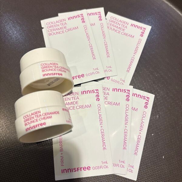 innisfree イニスフリー グリーンティー コラーゲン セラミド バウンス クリーム 10ml 2個 1ml 6個