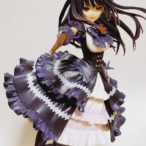 銃を構えるゴスロリ美少女フィギュア 高さ約25cm 超美品!スカートの立体感が素敵時崎狂三