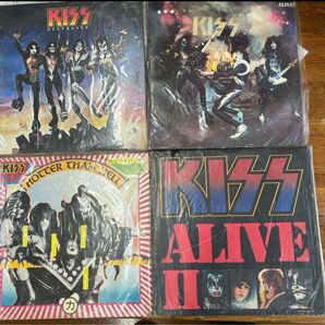 KISS レコード 5枚セット パンフレット2冊 コレクター必見!