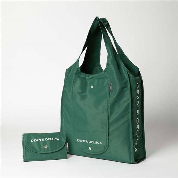 「新品未開封品」ディーンアンドデルーカ エコバッグ グリーン 店舗限定