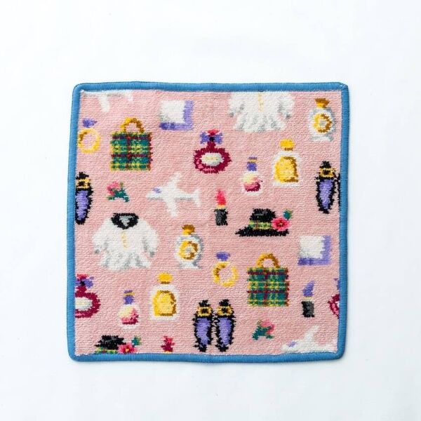 「新品未開封品」フェイラー イセタンハネダ限定 タオルハンカチ ブルー