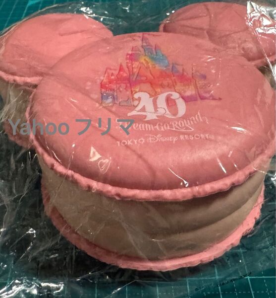 ディズニー ランド ミッキー マカロン スーベニア ケース 40周年 限定 小物入れ ランチケース ポーチ
