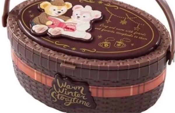 ダッフィー スーベニア ケース ウォーム ウィンターストーリータイム ランチケース お弁当箱 小物入れ ダッフィー&フレンズ