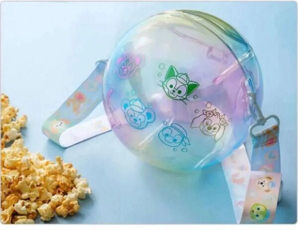 新品 ディズニーシー ダッフィー&フレンズ 20周年 カラフルハピネス ポップコーンバケット 未使用 ステラルー リーナベル