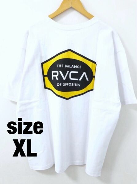 XLサイズ 新品未使用 RVCA Tシャツ 白