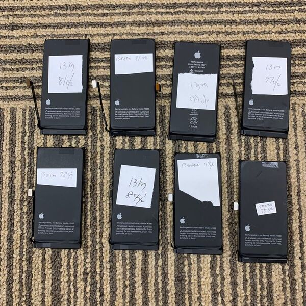 Apple iPhone 13mini 純正品 バッテリー 電池 682