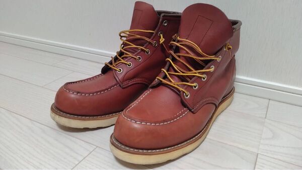 美品! レッドウィング 9106 9 1/2 27.5cm アイリッシュセッター RED WING MOC ブーツ USA製