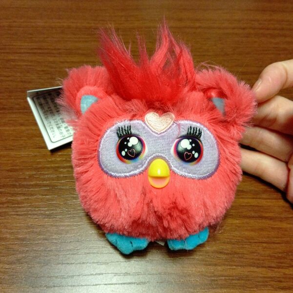 タイトー限定 ファービー Furby ピンク マスコット ぬいぐるみ プライズ品