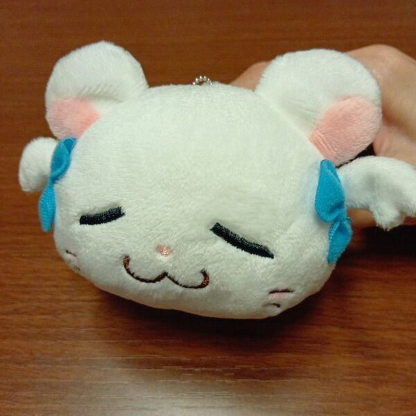 とっとこハム太郎 マスコット ぬいぐるみ おねんねver. リボンちゃん