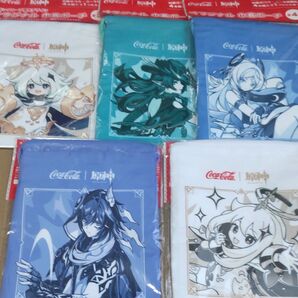 コカ・コーラ×原神 オリジナル巾着ポーチ全5種