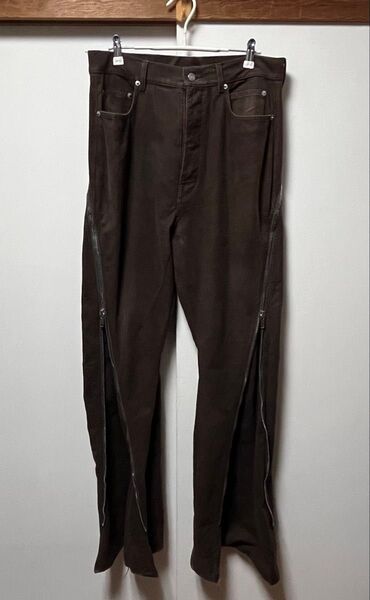 Rick Owens リックオウエンス 23AW BOLAN BANANA ボランバナナ ルクソール ブラウン RU02C7343