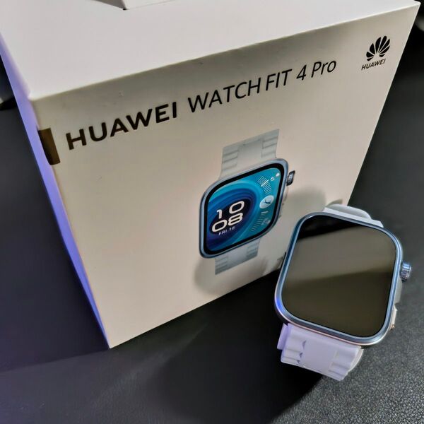 【美品】Huawei Watch Fit 4 Pro ブルー|スマートウォッチ