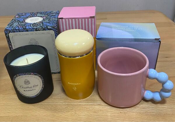 mylittlebox アロマキャンドル マグカップ サーモボトル