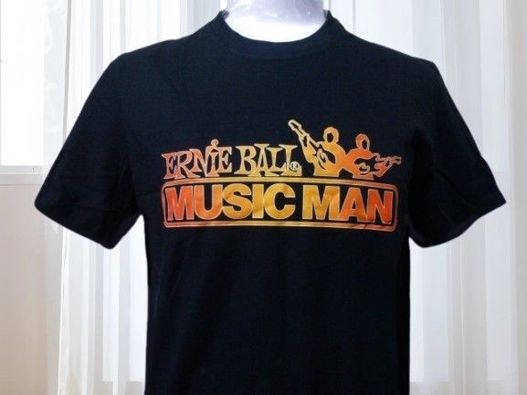 ■Ernie Ball MusicMan(アーニーボール・ミュージックマン)Tシャツ(サイズM)【新品】