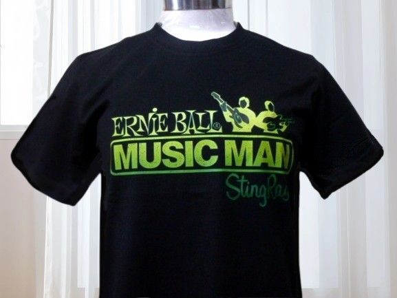 ■Ernie Ball MusicMan(アーニーボール・ミュージックマン)Tシャツ(サイズM)【新品】