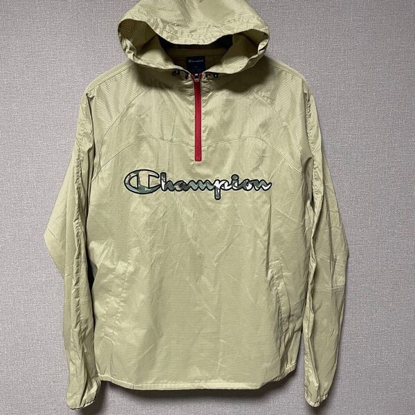 Champion チャンピオン ジャンパー アノラックパーカー ジャケットC3-KSC11 ハーフジップ メンズ L