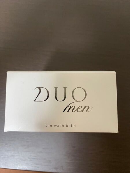 【新品】 DUO デュオ メン ザウォッシュバーム 洗顔料 90g