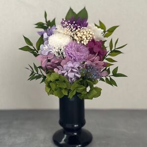 プリザーブドフラワー御供えの花