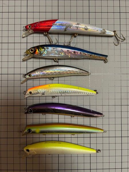 中古ルアー7個まとめ売り