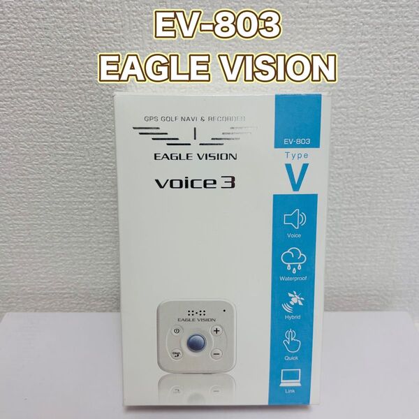 EAGLE VISION EV-803 voice 3 朝日ゴルフ 距離計