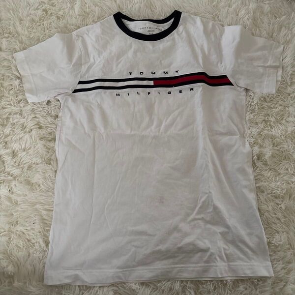 トミーヒルフィガー レディース Tシャツ ホワイト S