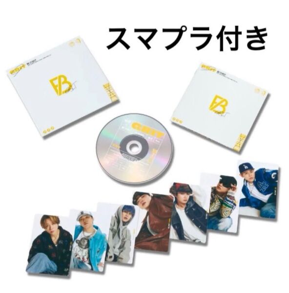 BE FIRST GRIT CD スマプラ トレカ付き トレカC7種類
