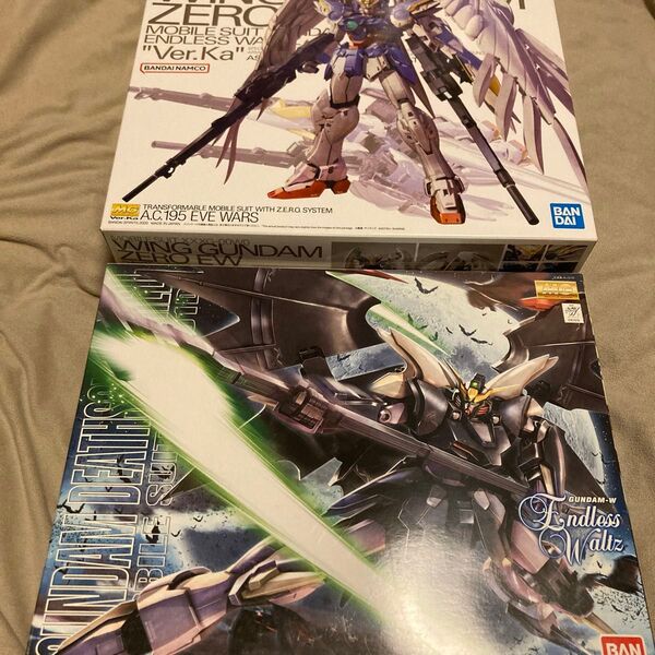 MG ウイングガンダムゼロEW Ver.Ka+ガンダムデスサイズヘルEW