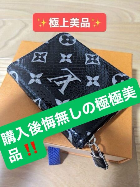 【最終値下げ】ルイヴィトン エキゾチックレザー ジッピーコインパース コインケース