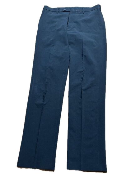 ユニクロ 感動パンツ 2WAYストレッチ ウールライク 黒 W82 L85