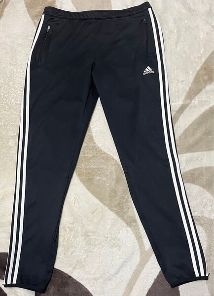 adidas climacool メンズ L 黒 ジャージ スリム パンツ 春夏 アディダス ジャージ ロングパンツ