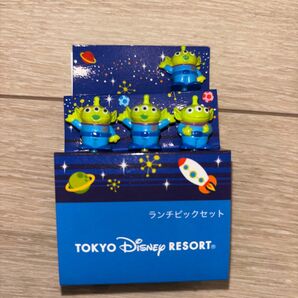 〇TDR トイストーリー エイリアン ランチピックセット〇