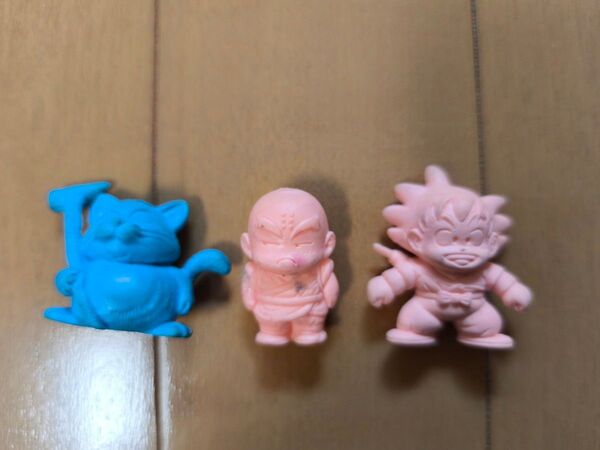 【希少当時物】ドラゴンボール 消しゴム 孫悟空 クリリン カリン