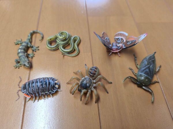 【美品】カプセルQミュージアム 日本の動物コレクション6体セット