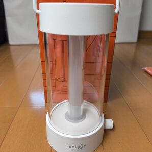 【テスト点灯のみ美品】ランタン FUNLOGY Lantern LED ホワイト 専用ケース付き