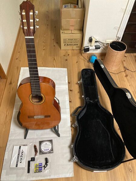 ARIAコンサートギター Pepe PS-58 エレアコ仕様 ハードケース付