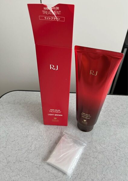 山田養蜂場 RJ ヘアカラー トリートメント ライトブラウン