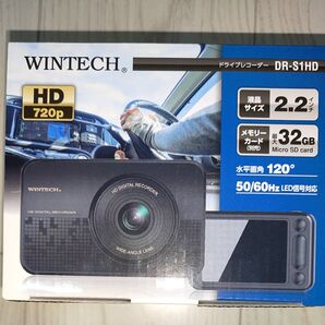 WINTECH ドライブレコーダー DR-S1HD 新品未開封