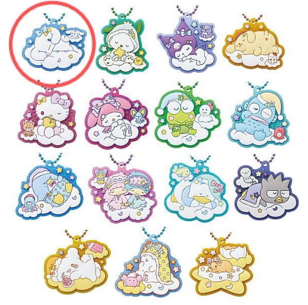 サンリオキャラクターズ ぷっくりラバマスグミ6 食玩 シナモロール バンダイ