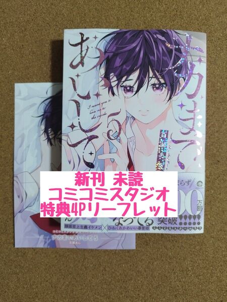 新刊未読◆ナカまであいして5◆百瀬あん◆コミコミスタジオ特典4Pリーフレット