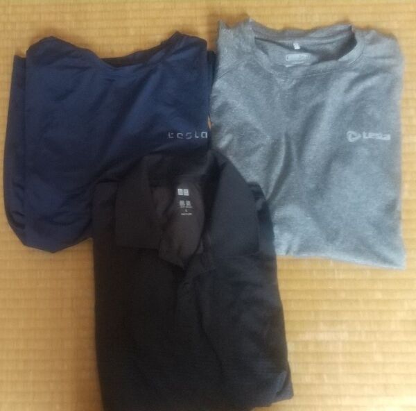 Lサイズ Tシャツ&ユニクロ ポロシャツ セットで