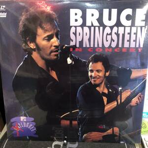 【未開封レーザーディスク】ブルース・スプリングスティーン/IN CONCERT*LD BRUCE SPRINGSTEEN