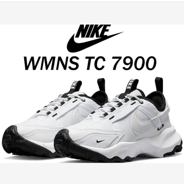ナイキ ウィメンズ TC 7900 ☆ NIKE WMNS TC 7900 ☆ WHITE/24㎝(US 7)