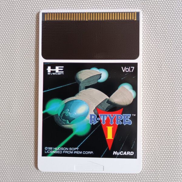【PCE】R-TYPE Ⅰ PCエンジン Huカード ソフトのみ Rタイプ