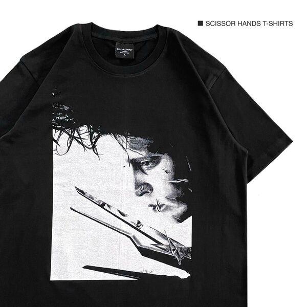 シザーハンズ ジョニーデップ XLサイズ 半袖 Tシャツ 映画 ムービーT バンドT